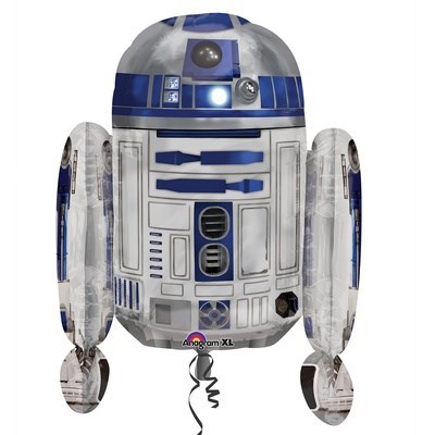 Фигура Звездные Войны R2D2 61*63 см с гелием 1207-2035 - фото 5384