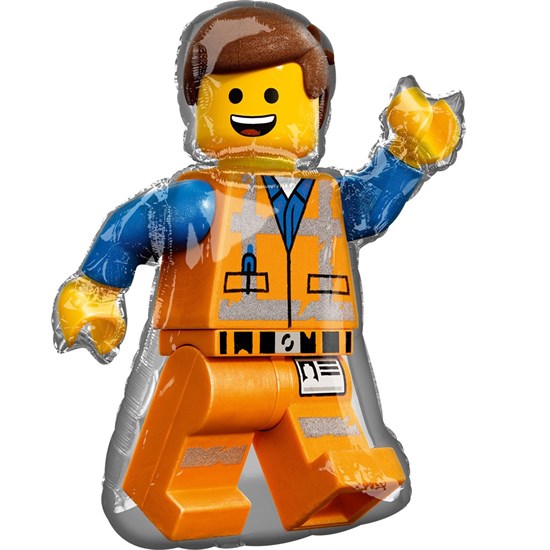 Фигура Лего Человечек Эммет / Lego Movie 2 Emmet 60*81 см с гелием 1207-3413 - фото 5737