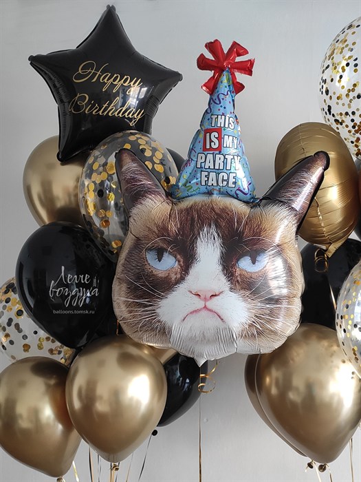 Набор Grumpy Cat This Is My Party Face 02932 - фото 6456