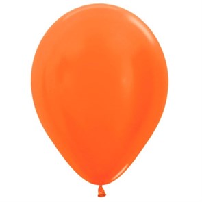 Металл 30 см оранжевый / Orange с гелием (S 12 /Семпертекс) 212561