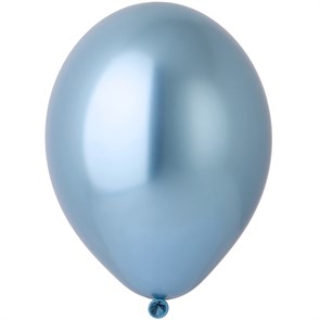 Хром 30 см голубой / Glossy Blue с гелием (BB 105/605 Белбал) 1102-2306