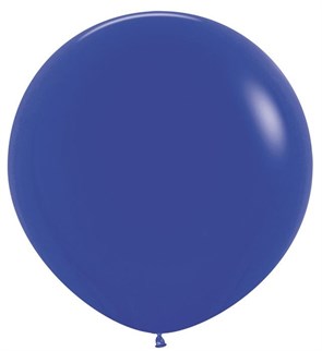 Пастель 60 см синий / Royal Blue с гелием (S 30 /Семпертекс) 130041