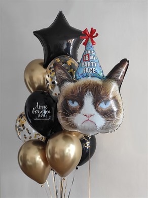 Набор Grumpy Cat This Is My Party Face один букет 02933