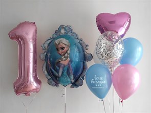 Набор Холодное сердце Эльза и Анна с цифрой 1 03628