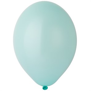 Пастель 30 см макаронс бирюзовый / Light Green с гелием (BB 105/446 Белбал) 1102-1461