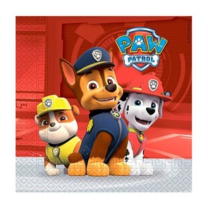 Салфетки 33*33 см "Щенячий Патруль" / Paw Patrol 20 шт 89777