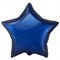 Звезда 45 см темно-синяя / Navy Blue с гелием (F 18 /Флексметал) 301500NB - фото 10163