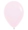 Пастель матовый 30 см нежно-розовый / Pink (Макаронс) с гелием (S 12 /Семпертекс) 112609 - фото 10926