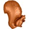 Фигура Белка 48*50 см с гелием 1207-3861 - фото 11119