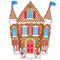 Фигура Пряничный домик 86*78 см с гелием 1207-2058 - фото 12015