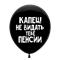 Шар 30 см Оскорбительный "Капец, не видать тебе пенсии" с гелием 6058470-00337 - фото 5787