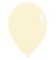Пастель матовый 30 см нежно-желтый / Yellow (Макаронс) с гелием (S 12 /Семпертекс) 112620 - фото 9809